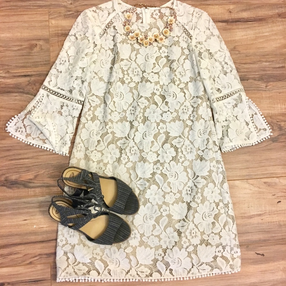 Lacey shift dress from Macy’s